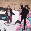 WINDROME. Allo skatepark sotto il Ponte della Musica, Gianluca (@_skateanddestroy_) e Kevin (@kevin_goldrake) si divertono insieme tra un trick e l'altro, novembre 2019.