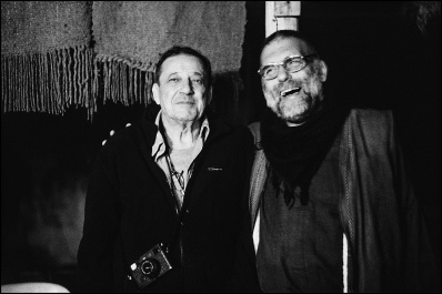 ©Francesca Paladini, Ivo Saglietti con Padre Dall’Oglio