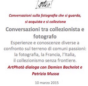 Tavola rotonda - "Conversazioni tra collezionista e fotografo"
