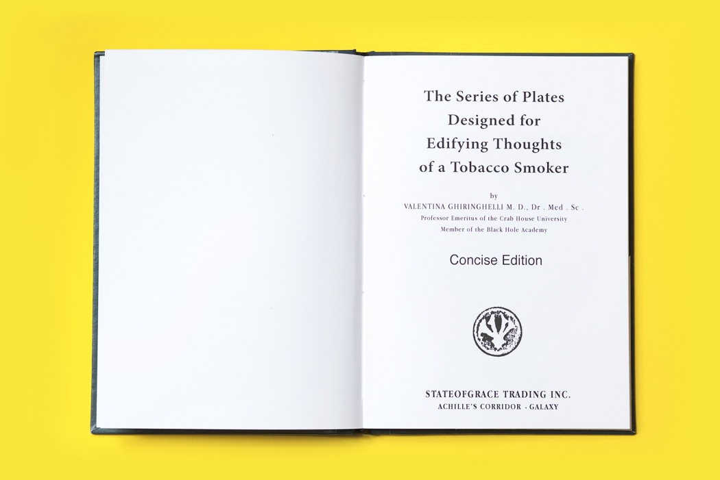 Edifyng Thoughts of a Tobacco Smoker