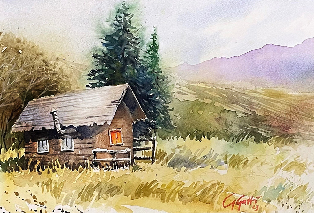 In Val Duron - Dolomiti - watercolour on paper
41x31 cm